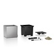 LECHUZA CANTO Premium low LED white high-gloss LECHUZA CANTO Premium low LED white high-gloss