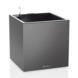LECHUZA CANTO Premium low LED charcoal metallic LECHUZA CANTO Premium low LED charcoal metallic