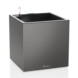 LECHUZA CANTO Premium low LED charcoal metallic LECHUZA CANTO Premium low LED charcoal metallic