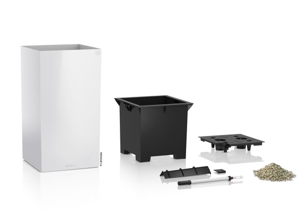 LECHUZA CANTO Premium high weiß hochglanz LECHUZA CANTO Premium high weiß hochglanz