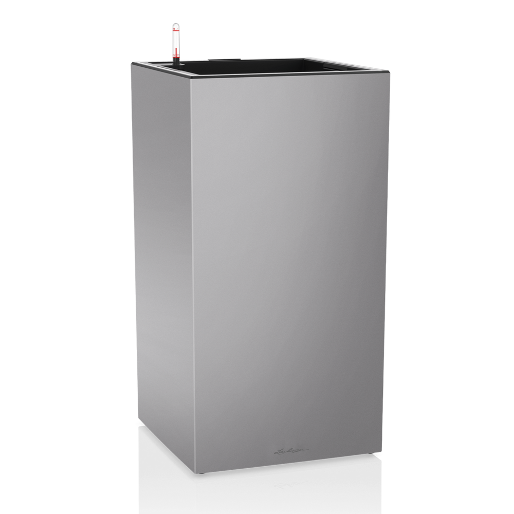 LECHUZA CANTO Premium high LED silber metallic