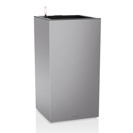 LECHUZA CANTO Premium high LED argent métallisé