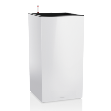 LECHUZA CANTO Premium high LED white high-gloss LECHUZA CANTO Premium high LED white high-gloss