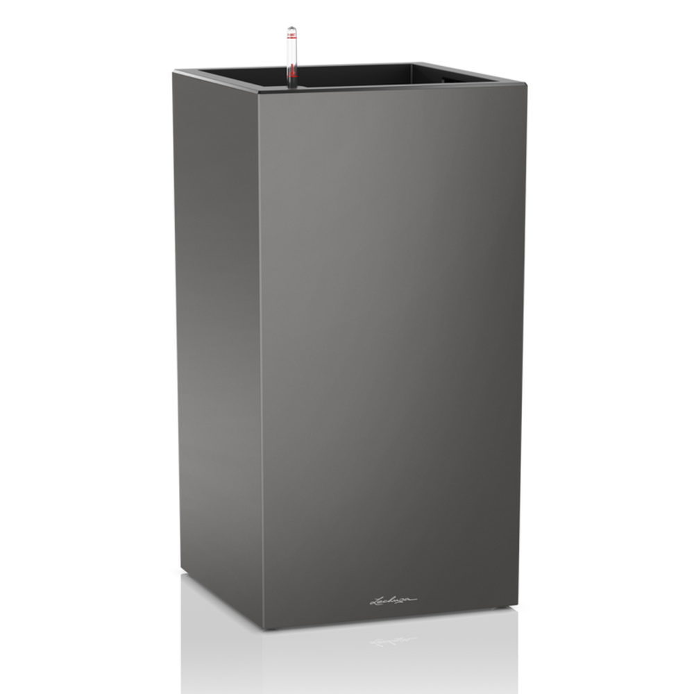 LECHUZA CANTO Premium high anthracite métallisé LECHUZA CANTO Premium high anthracite métallisé