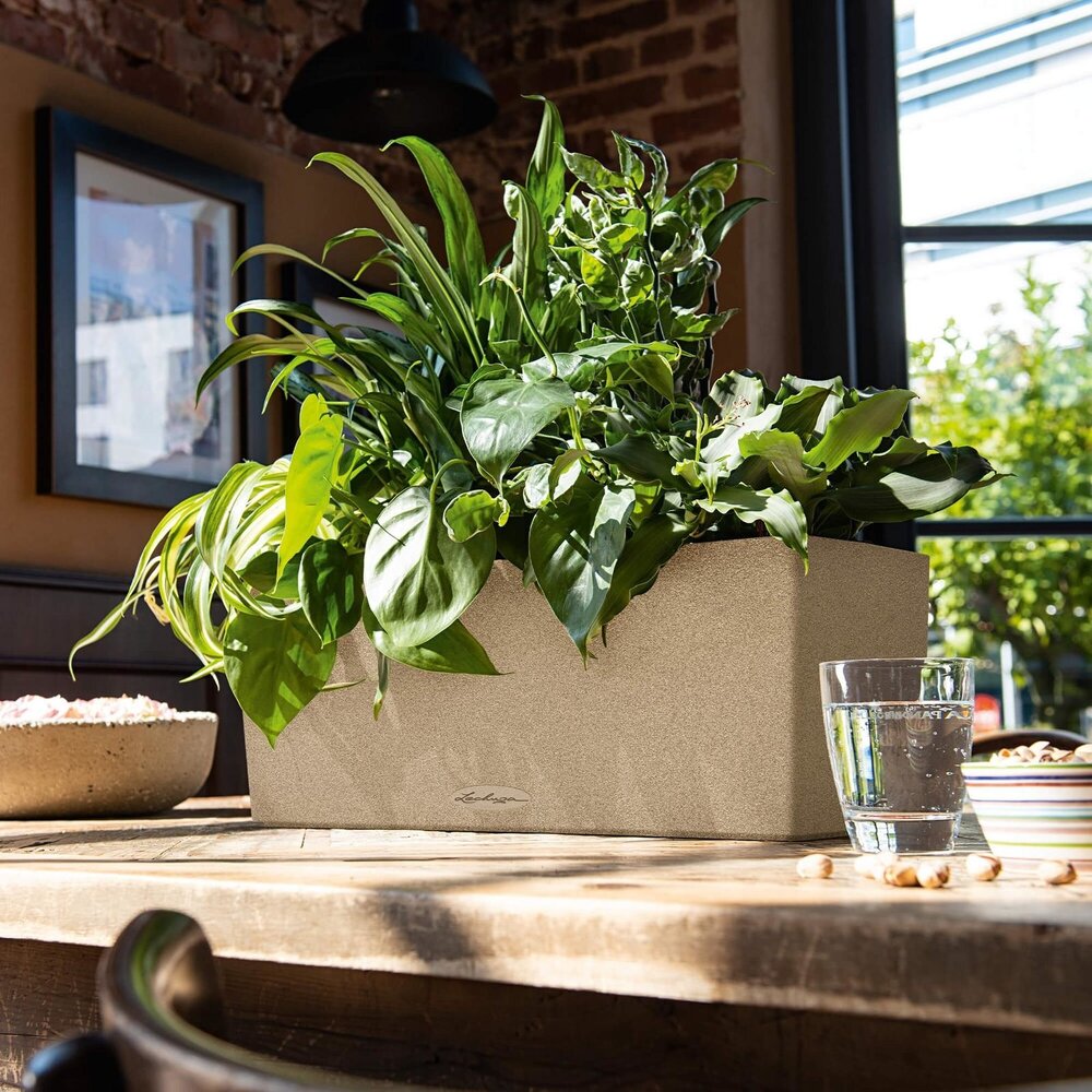 LECHUZA BALCONERA Stone zandbeige LECHUZA BALCONERA Stone zandbeige