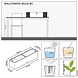 LECHUZA BALCONERA Stone quartz white LECHUZA BALCONERA Stone quartz white