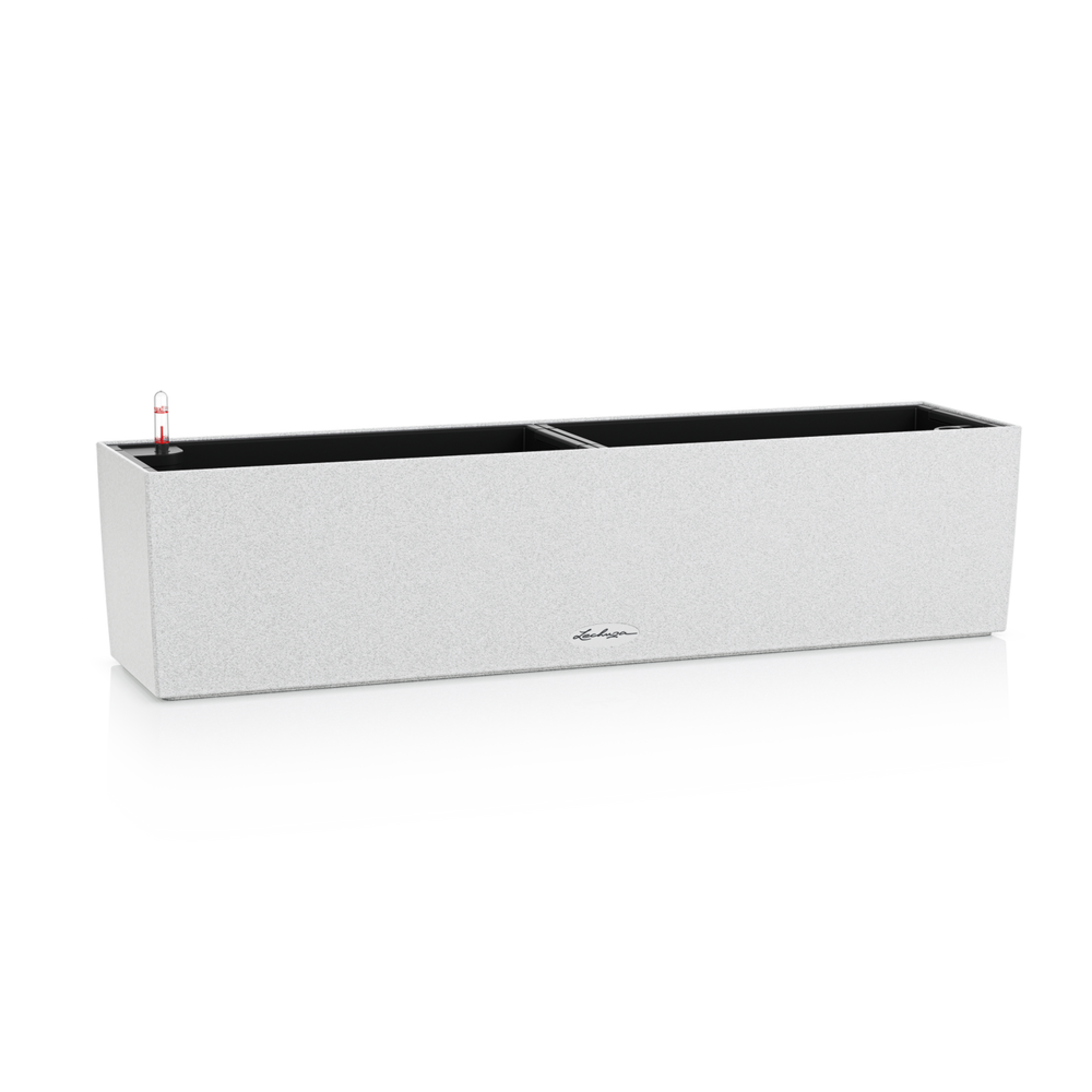 LECHUZA BALCONERA Stone kwarts wit LECHUZA BALCONERA Stone kwarts wit