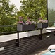 LECHUZA BALCONERA Stone graphite black LECHUZA BALCONERA Stone graphite black