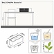 LECHUZA BALCONERA Stone graphitschwarz LECHUZA BALCONERA Stone graphitschwarz