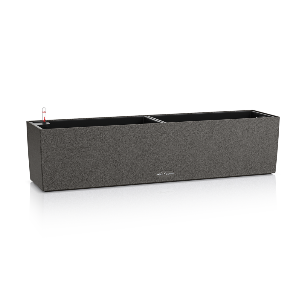 LECHUZA BALCONERA Stone noir graphite LECHUZA BALCONERA Stone noir graphite