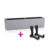 BALCONERA Stone 80 stone grey + LECHUZA Balcony box holder BALCONERA Stone 80 stone grey + LECHUZA Balcony box holder