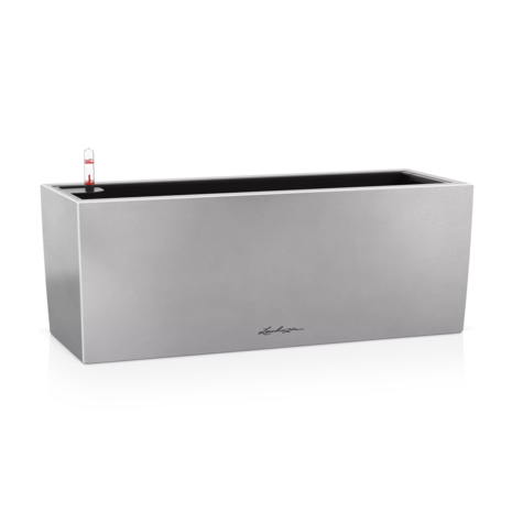 LECHUZA BALCONERA Steel parelgrijs RVS roestvrij staal