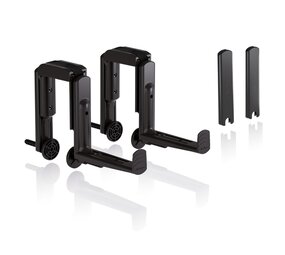 Balcony box holder WALL black