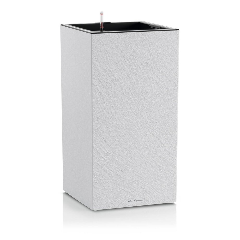 LECHUZA CANTO Slatestone haute LED gris clair LECHUZA CANTO Slatestone haute LED gris clair