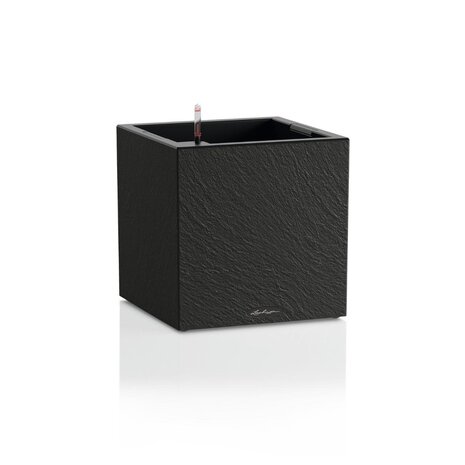LECHUZA CANTO Slatestone low dark grey