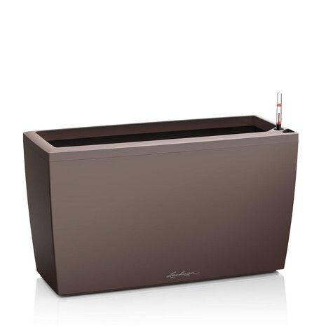 LECHUZA CARARO espresso metallic LECHUZA CARARO espresso metallic