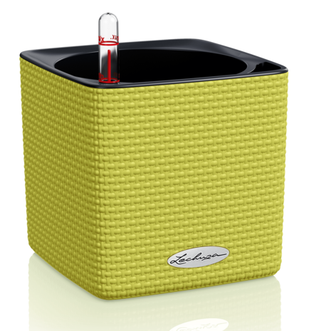 LECHUZA CUBE Color lime green