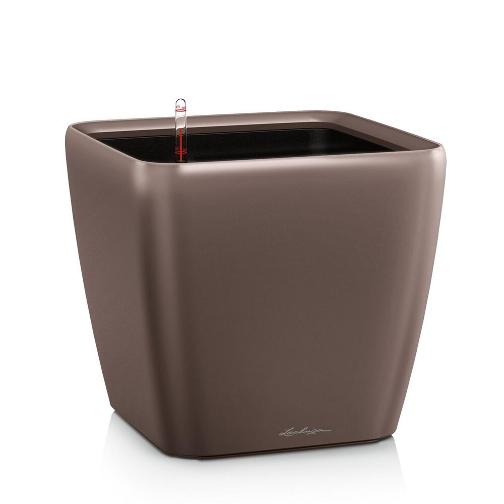 LECHUZA QUADRO LS espresso métallisé LECHUZA QUADRO LS espresso métallisé