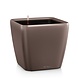LECHUZA QUADRO LS espresso metallic LECHUZA QUADRO LS espresso metallic