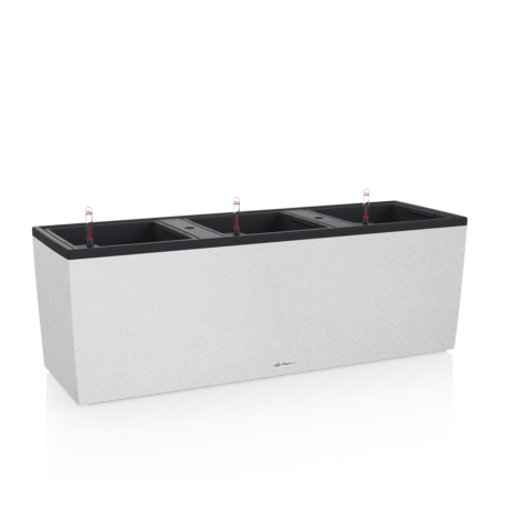 LECHUZA TRIO Stone quartz white LECHUZA TRIO Stone quartz white