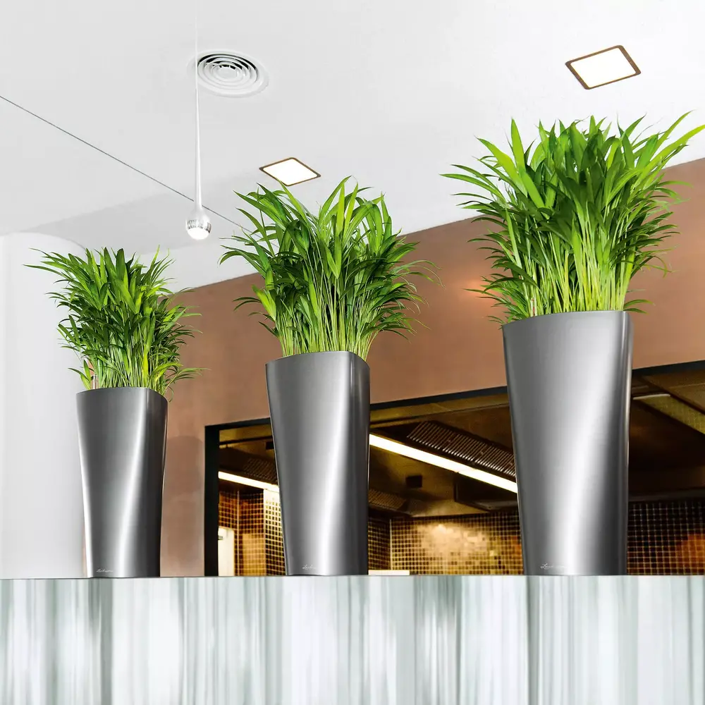 LECHUZA DELTA anthrazit metallic