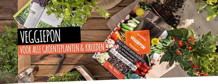 VEGGIEPON VOOR ALLE GROENTEPLANTEN EN KRUIDEN