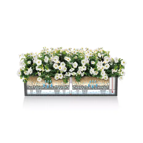 LECHUZA BALCONERA Cottage lichtgrijs