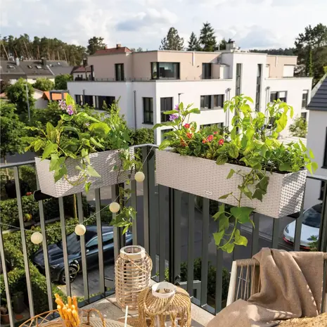 LECHUZA BALCONERA Cottage light grey