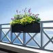 LECHUZA BALCONERA Cottage noir graphite LECHUZA BALCONERA Cottage noir graphite