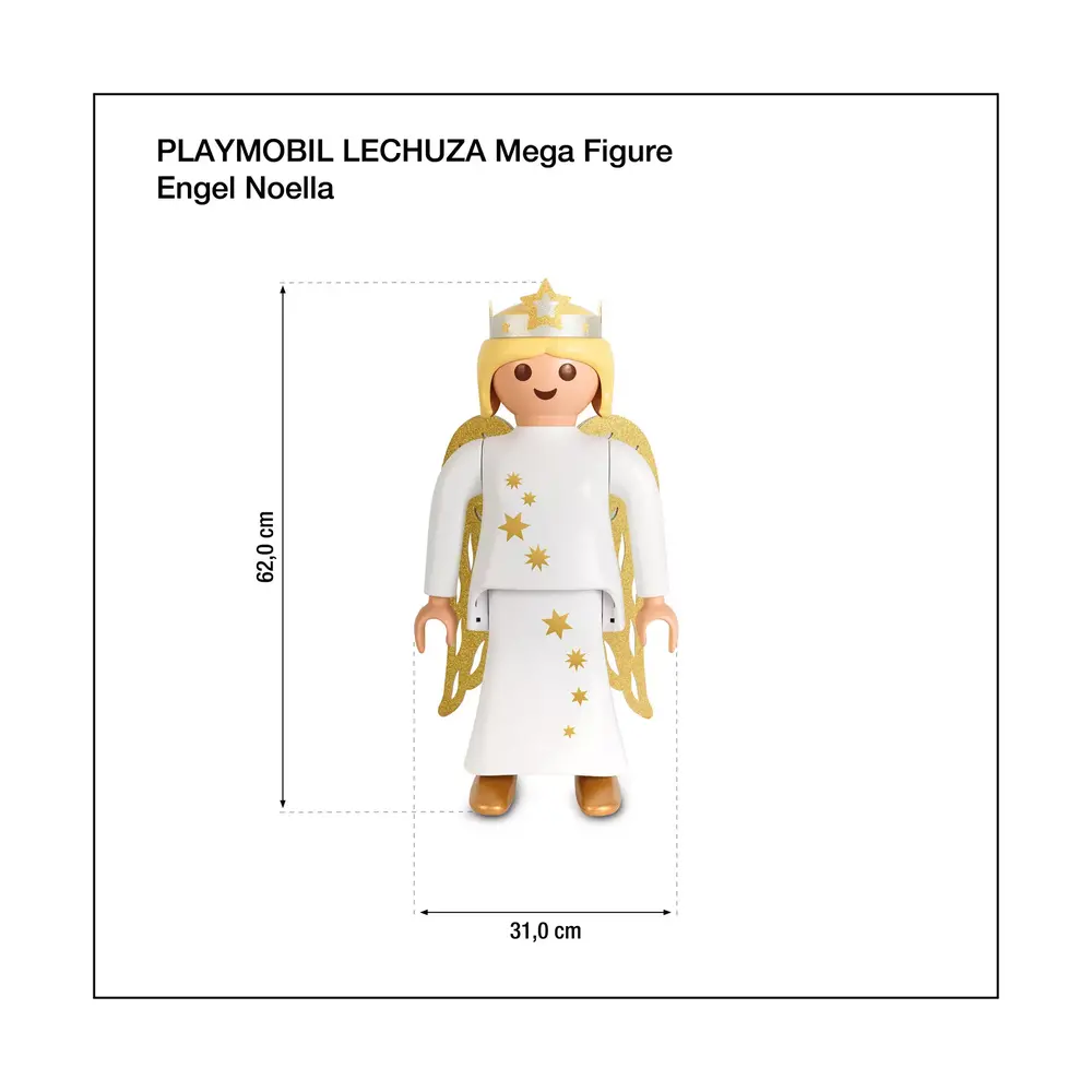 PLAYMOBIL LECHUZA XXL Megafiguur Engel Noella (62cm) (19098) PLAYMOBIL LECHUZA XXL Megafiguur Engel Noella (62cm) (19098)