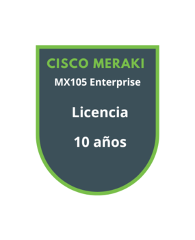 Cisco Firewall Meraki MX105 Enterprise Licencia 10 años Cisco Firewall Meraki MX105 Enterprise Licencia 10 años