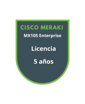 Cisco Meraki MX105 Enterprise Licencia 5 años Cisco Meraki MX105 Enterprise Licencia 5 años