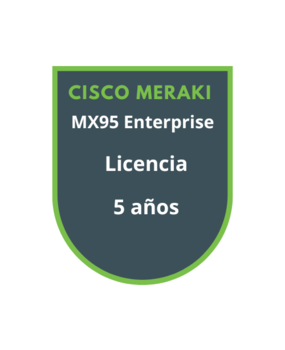 Cisco Meraki MX95 Enterprise Licencia 5 años Cisco Meraki MX95 Enterprise Licencia 5 años