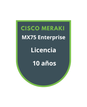 Cisco Meraki MX75 Enterprise Licencia 10 años Cisco Meraki MX75 Enterprise Licencia 10 años