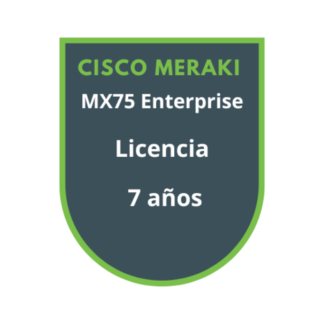 Cisco Meraki MX75 Enterprise Licencia 7 años Cisco Meraki MX75 Enterprise Licencia 7 años