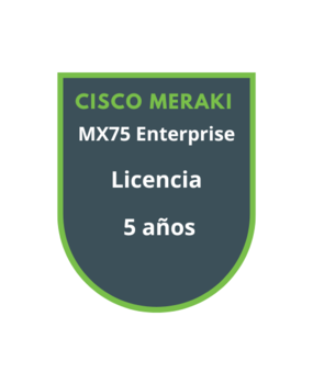 Cisco Meraki MX75 Enterprise Licencia 5 años Cisco Meraki MX75 Enterprise Licencia 5 años