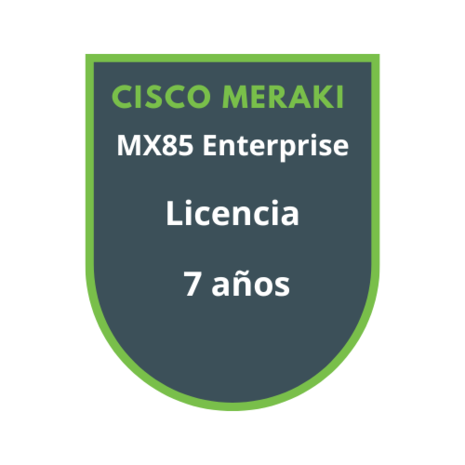 Cisco Meraki MX85 Enterprise Licencia 7 años Cisco Meraki MX85 Enterprise Licencia 7 años