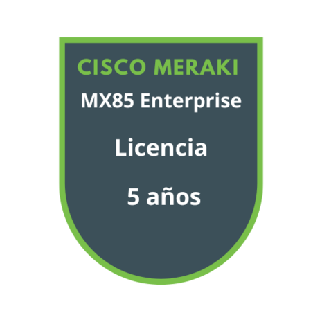 Cisco Meraki MX85 Enterprise Licencia 5 años Cisco Meraki MX85 Enterprise Licencia 5 años