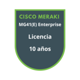 Cisco Meraki MG41(E) Enterprise Licencia 10 años Cisco Meraki MG41(E) Enterprise Licencia 10 años