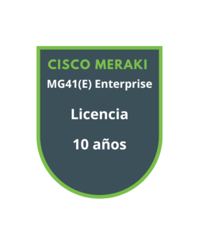 Cisco Meraki MG41(E) Enterprise Licencia 10 años Cisco Meraki MG41(E) Enterprise Licencia 10 años