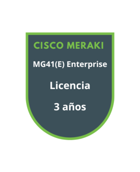 Cisco Meraki MG41(E) Enterprise Licencia 3 años