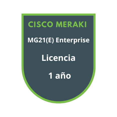 Cisco Meraki MG21(E) Enterprise Licencia 1 año Cisco Meraki MG21(E) Enterprise Licencia 1 año