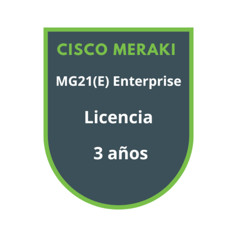 Cisco Meraki MG21(E) Enterprise Licencia 3 años Cisco Meraki MG21(E) Enterprise Licencia 3 años
