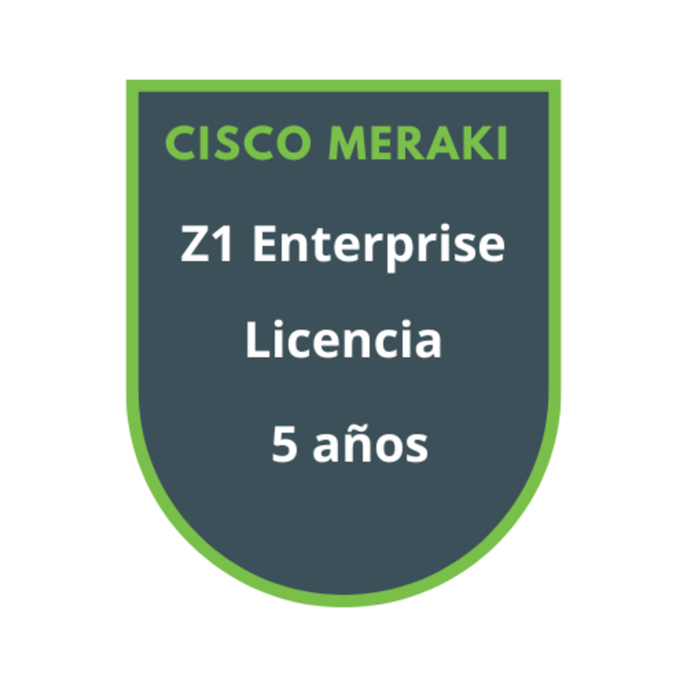 Cisco Meraki Z1 Enterprise Licencia 5 años Cisco Meraki Z1 Enterprise Licencia 5 años