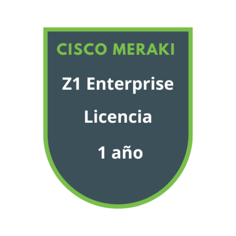Cisco Meraki Z1 Enterprise Licencia 1 año Cisco Meraki Z1 Enterprise Licencia 1 año