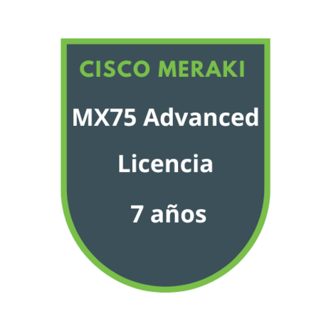 Cisco Meraki MX75 Advanced Licencia 7 años Cisco Meraki MX75 Advanced Licencia 7 años