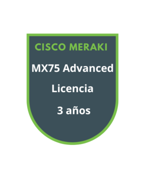 Cisco Meraki MX75 Advanced Licencia 3 años Cisco Meraki MX75 Advanced Licencia 3 años