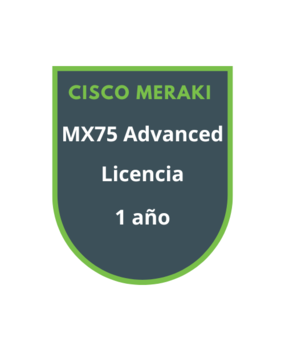 Cisco Meraki MX75 Advanced Licencia 1 año Cisco Meraki MX75 Advanced Licencia 1 año