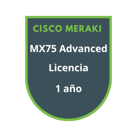 Cisco Meraki MX75 Advanced Licencia 1 año Cisco Meraki MX75 Advanced Licencia 1 año