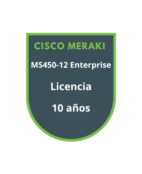 Cisco Meraki MS450-12 Enterprise Licencia 10 años Cisco Meraki MS450-12 Enterprise Licencia 10 años